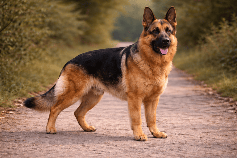 Berger allemand – illustration générée par IA