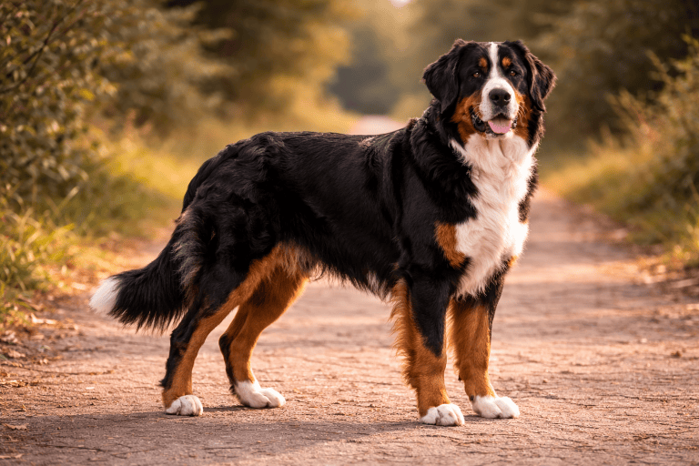 Bouvier Bernois – illustration générée par IA