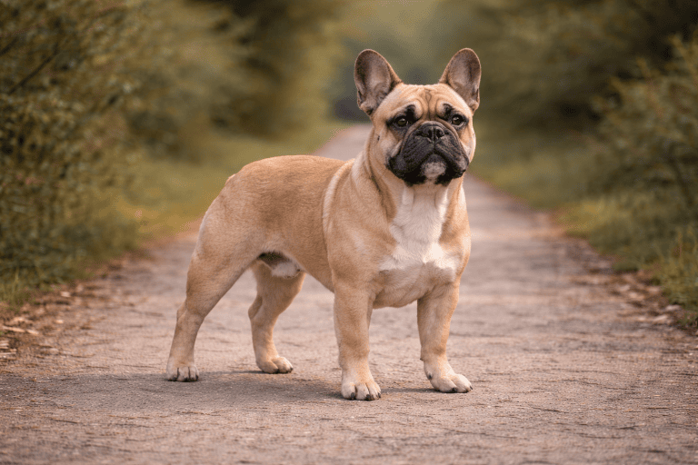 Bouledogue Français – illustration générée par IA