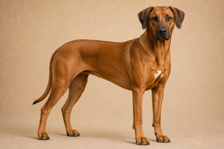 Rhodesian Ridgeback – illustration générée par IA