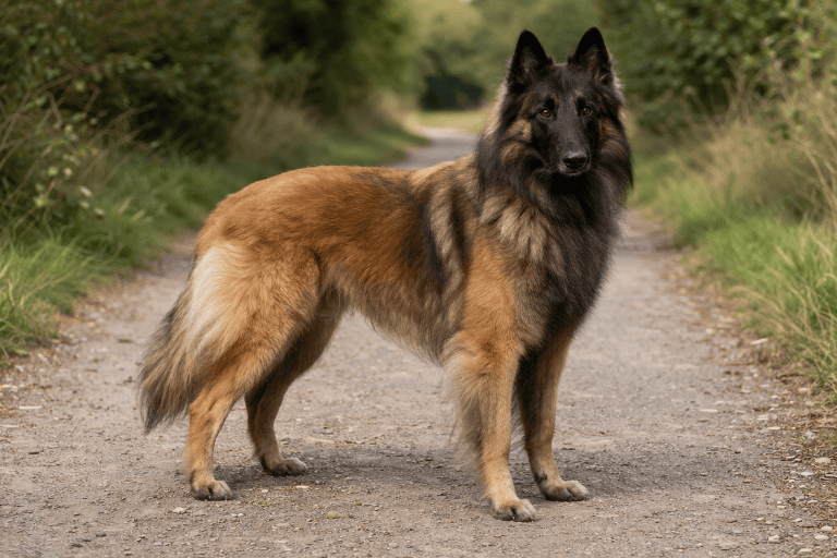Berger belge Tervueren – illustration générée par IA