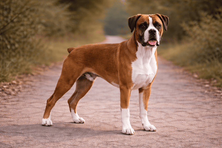 Boxer – illustration générée par IA