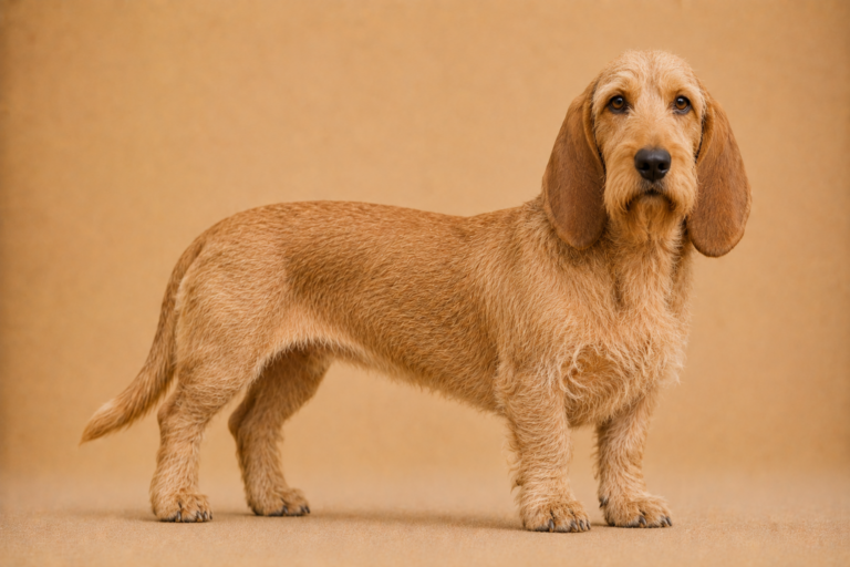 Basset fauve de Bretagne – illustration générée par IA