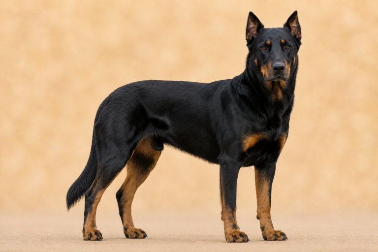 Beauceron – illustration générée par IA