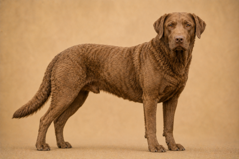 Chesapeake Bay Retriever – illustration générée par IA