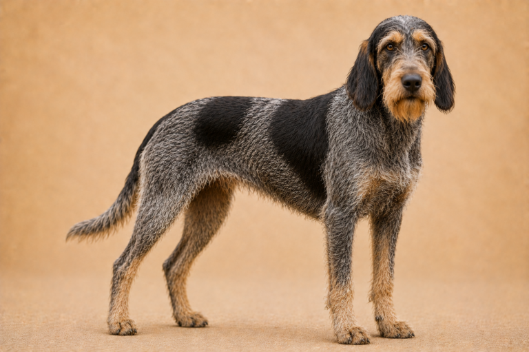 Chien courant d'Istrie à poil dur – illustration générée par IA