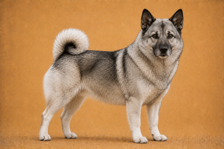 Chien d’élan norvégien gris