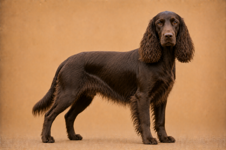 Field-Spaniel – illustration générée par IA
