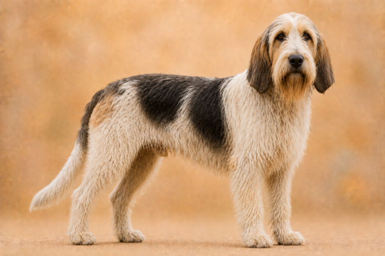 Grand Basset Griffon vendéen – illustration générée par IA