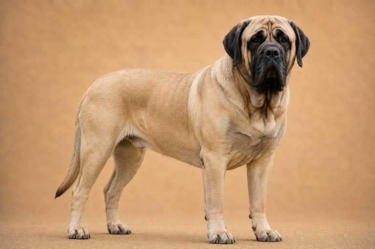 Mastiff – illustration générée par IA