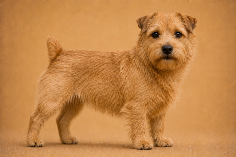 Norfolk Terrier – illustration générée par IA
