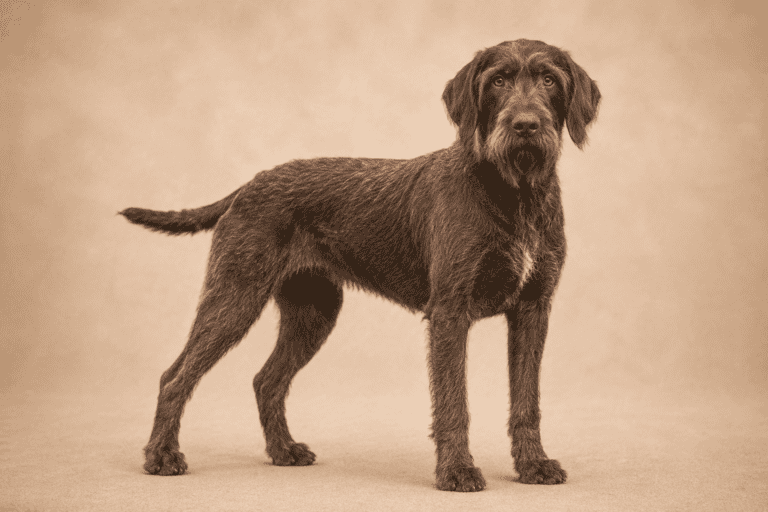 Pudelpointer – illustration générée par IA