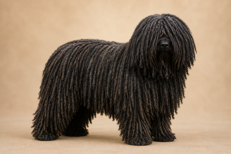 Puli – illustration générée par IA