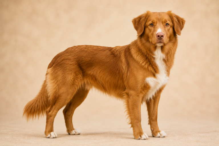 Retriever de la Nouvelle-Écosse – illustration générée par IA