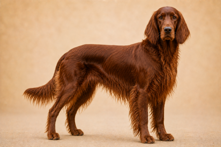 Setter irlandais rouge