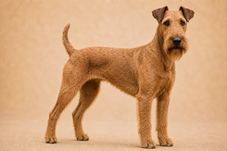 Terrier irlandais à poil doux – illustration générée par IA