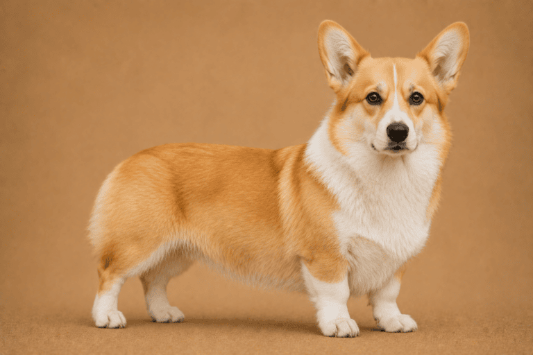 Welsh Corgi Pembroke – illustration générée par IA