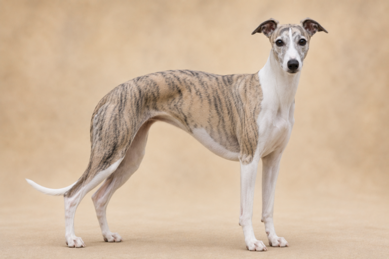 Whippet – illustration générée par IA