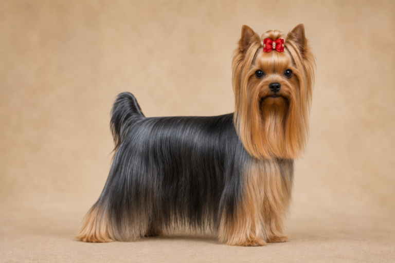 Yorkshire Terrier – illustration générée par IA